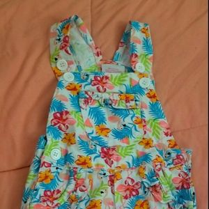 Baby Girl short overalls